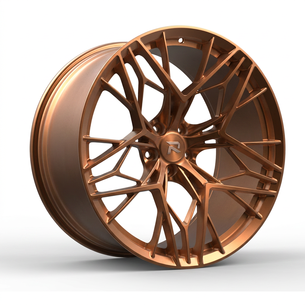 RZR CLXVIII forged wheel — Metallic Copper Bronze