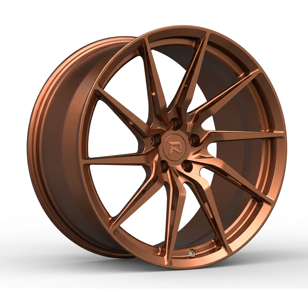 RZR CXLIV forged wheel — Metallic Copper Bronze