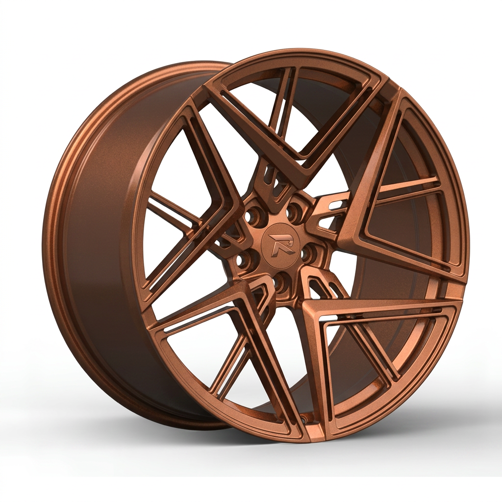 RZR CXXXII forged wheel — Metallic Copper Bronze