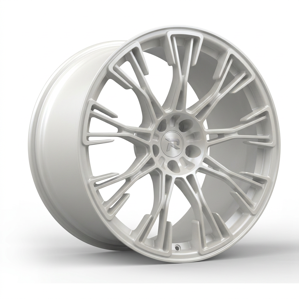 RZR CLXXX forged wheel — Satin White Pearl