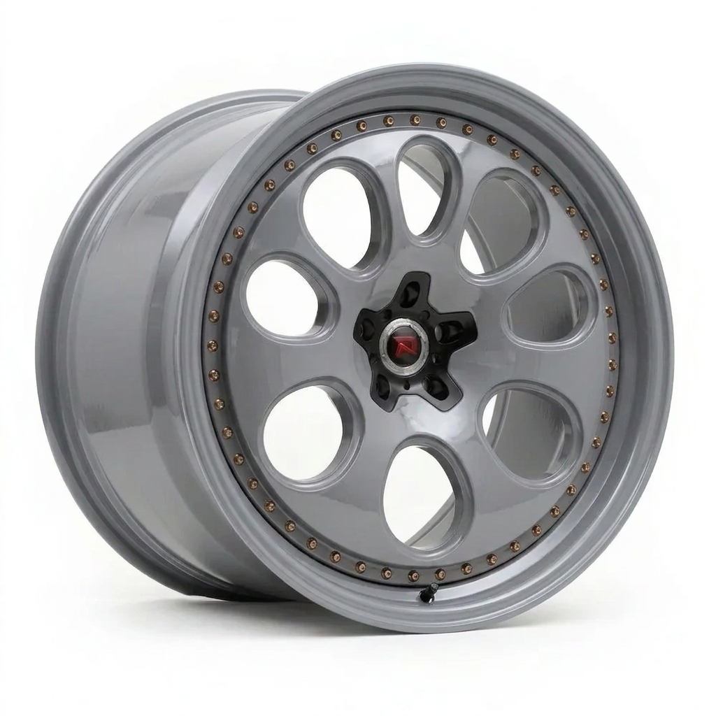 RZR XXIV forged wheel — Gloss Nardo Grey