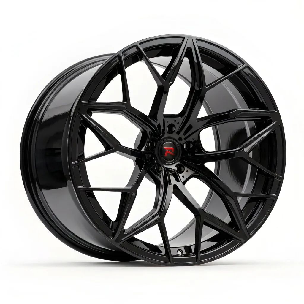 RZR XI forged wheel — Gloss Black