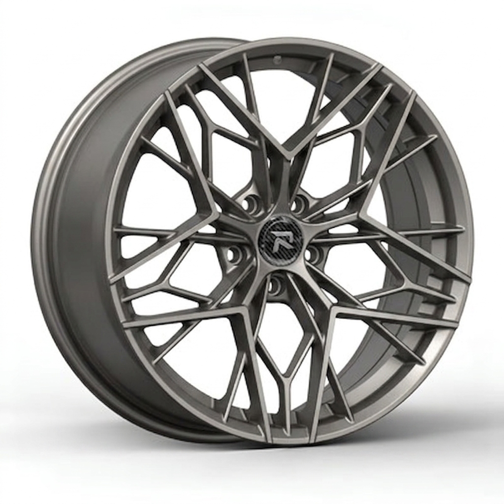 RZR CLVI forged wheel — Satin Titanium Grey