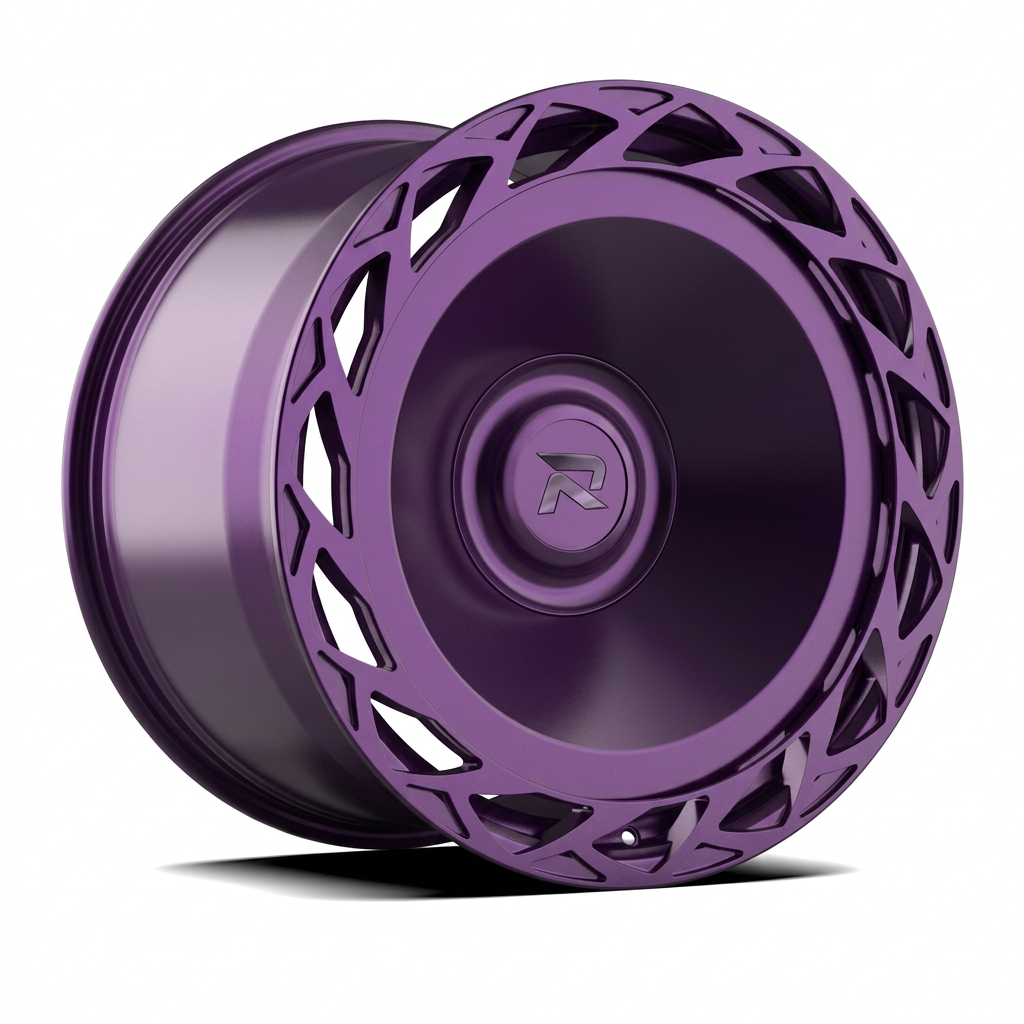 RZR CLXXXIII forged wheel — Satin Purple Metallic
