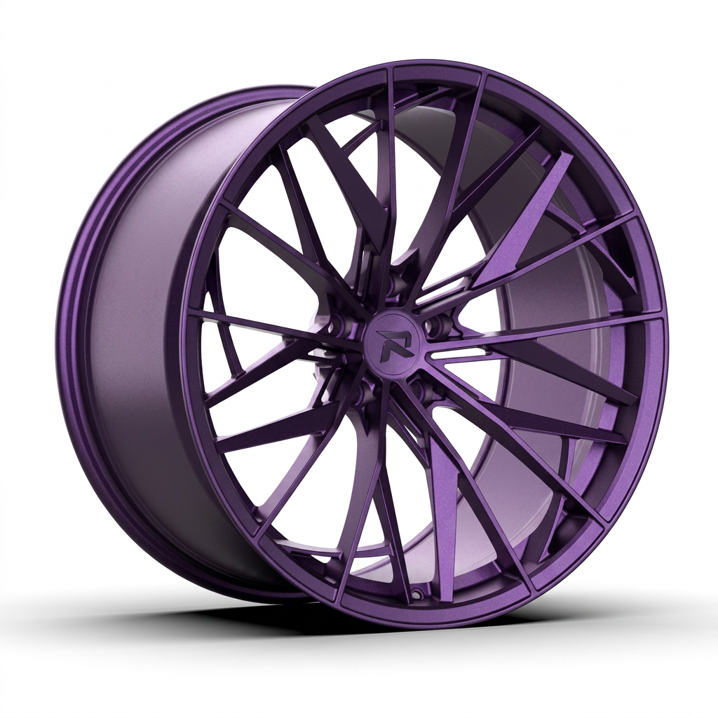 RZR CXXXIV forged wheel — Satin Purple Metallic