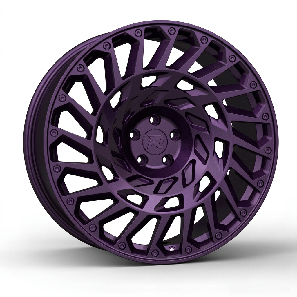 RZR CLXXIX forged wheel — Satin Purple Metallic