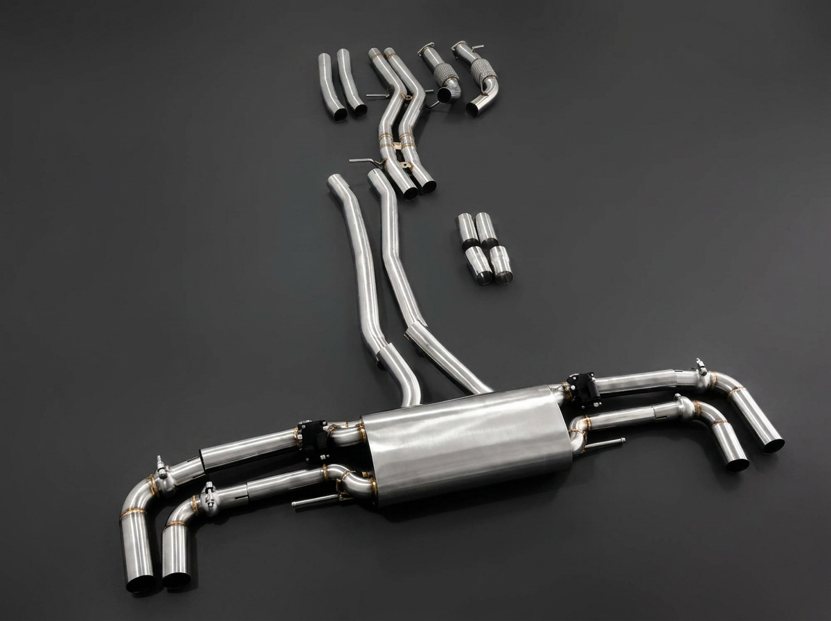 AUDI Q8 55 TFSI Valvetronic Exhaust System
