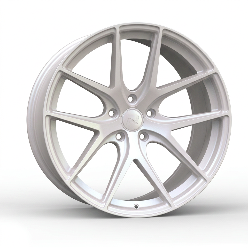 RZR CXCII forged wheel — Satin White Pearl