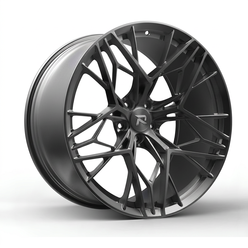 RZR CLXVIII forged wheel — Satin Gunmetal