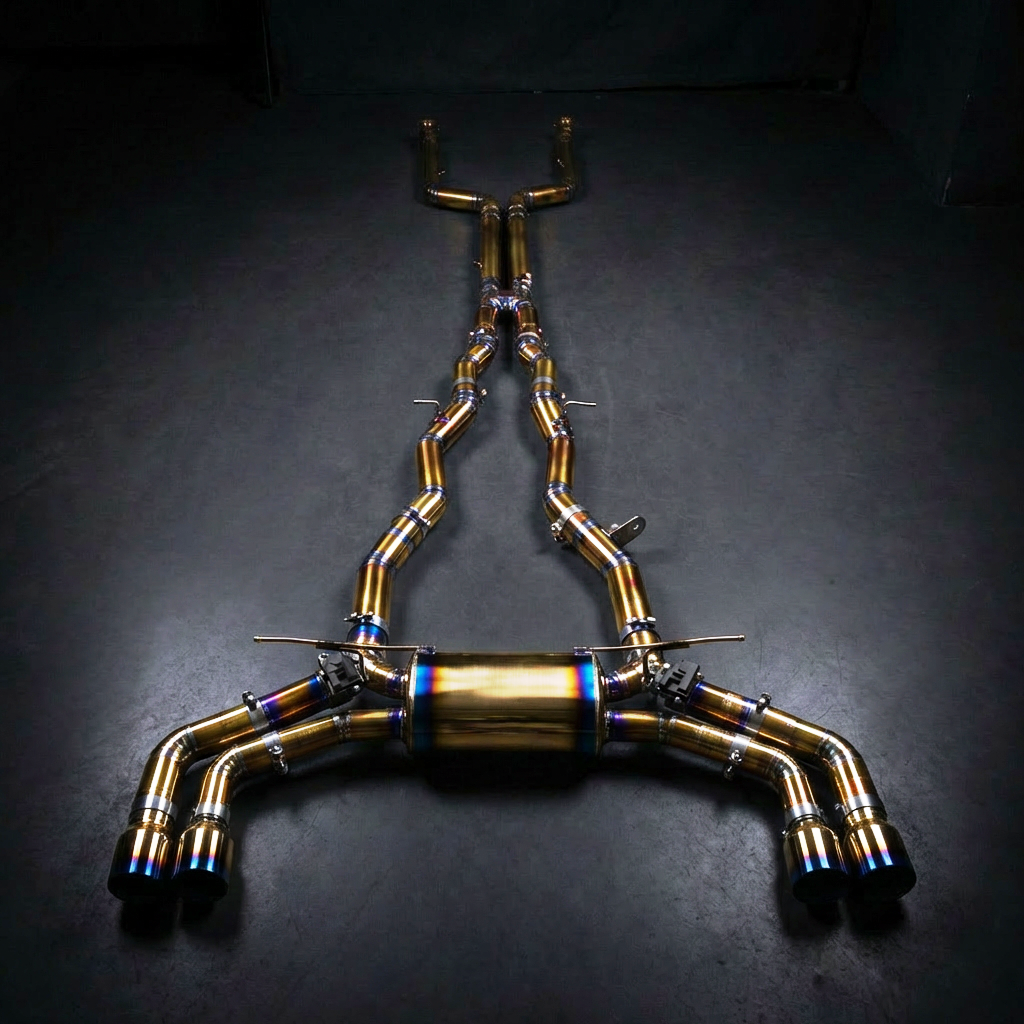 BMW M5 G90 | G99 Valvetronic Catback Exhaust System - titanium