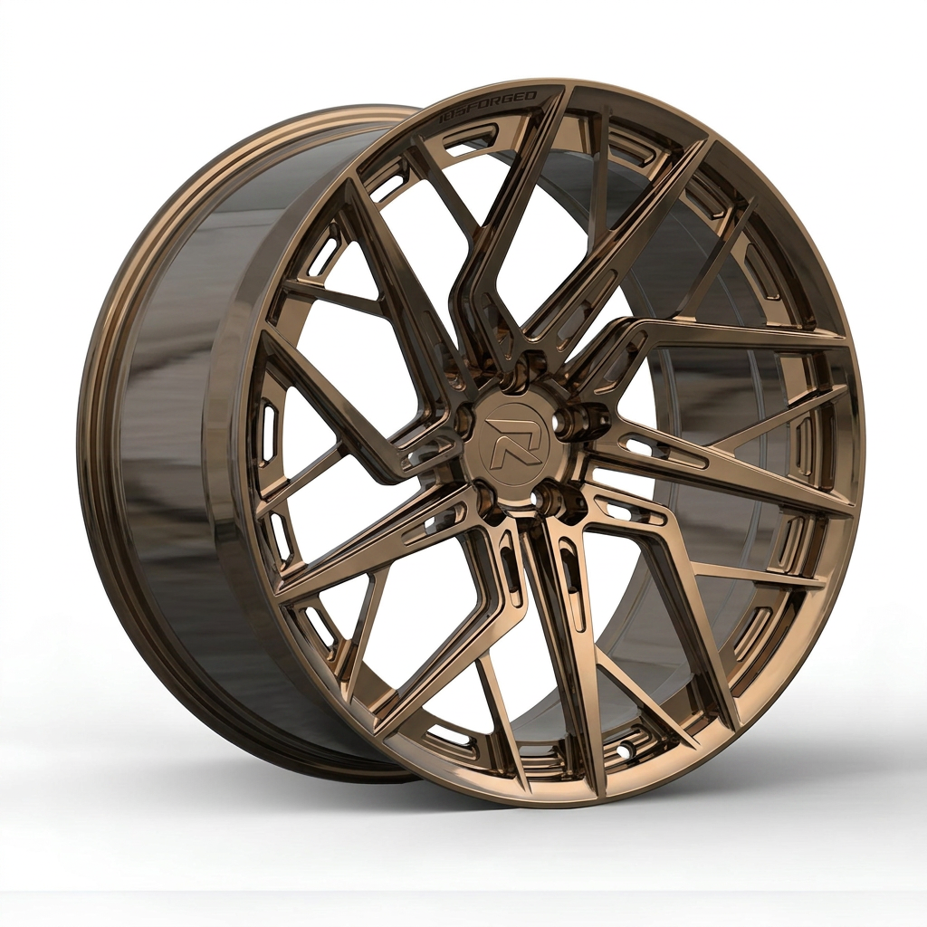 RZR CLIV forged wheel — Tinted Bronze Chrome