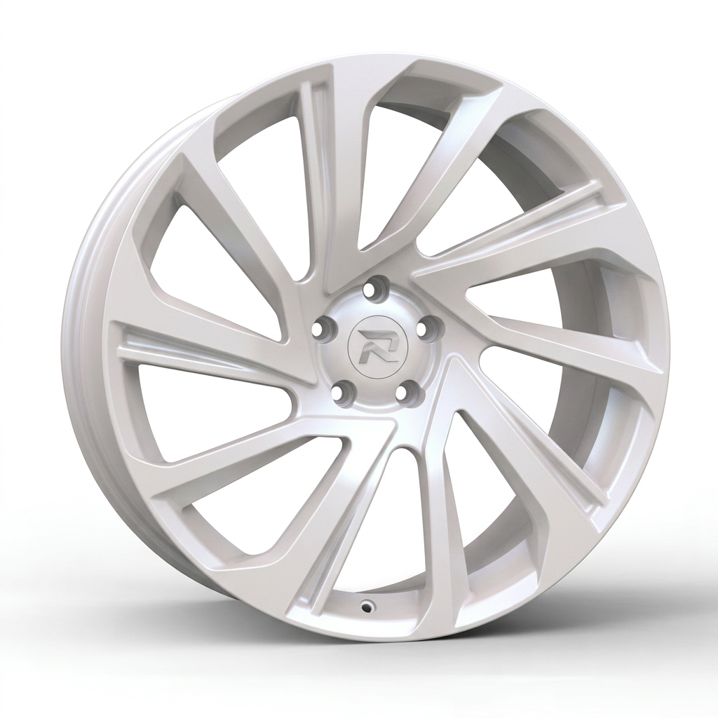 RZR CLIX forged wheel — Satin White Pearl