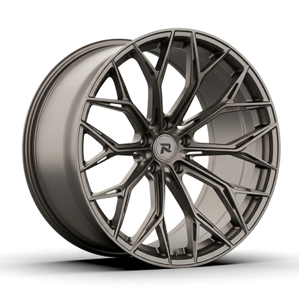 RZR CLI forged wheel — Satin Titanium Grey