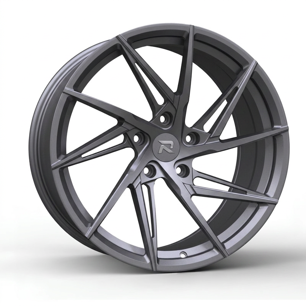RZR CXII forged wheel — Satin Gunmetal