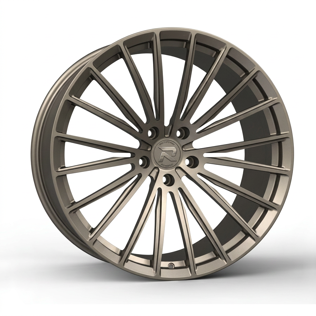 RZR CXXX forged wheel — Satin Titanium Grey