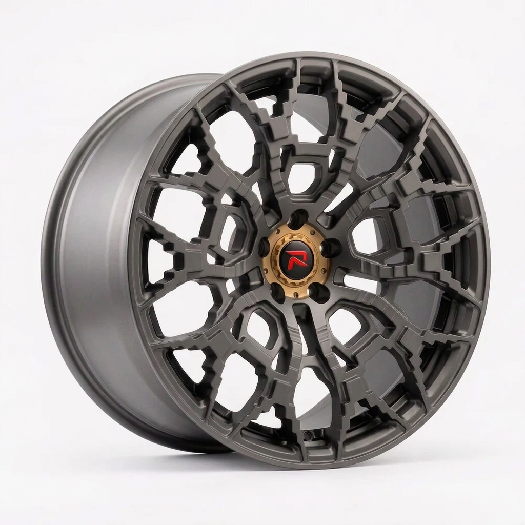 RZR XLIX forged wheel — Satin Gunmetal