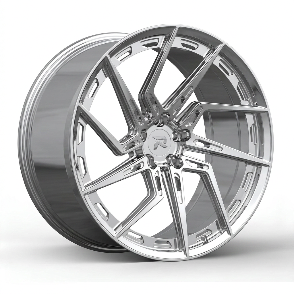 RZR CC forged wheel — Full Polished Chrome