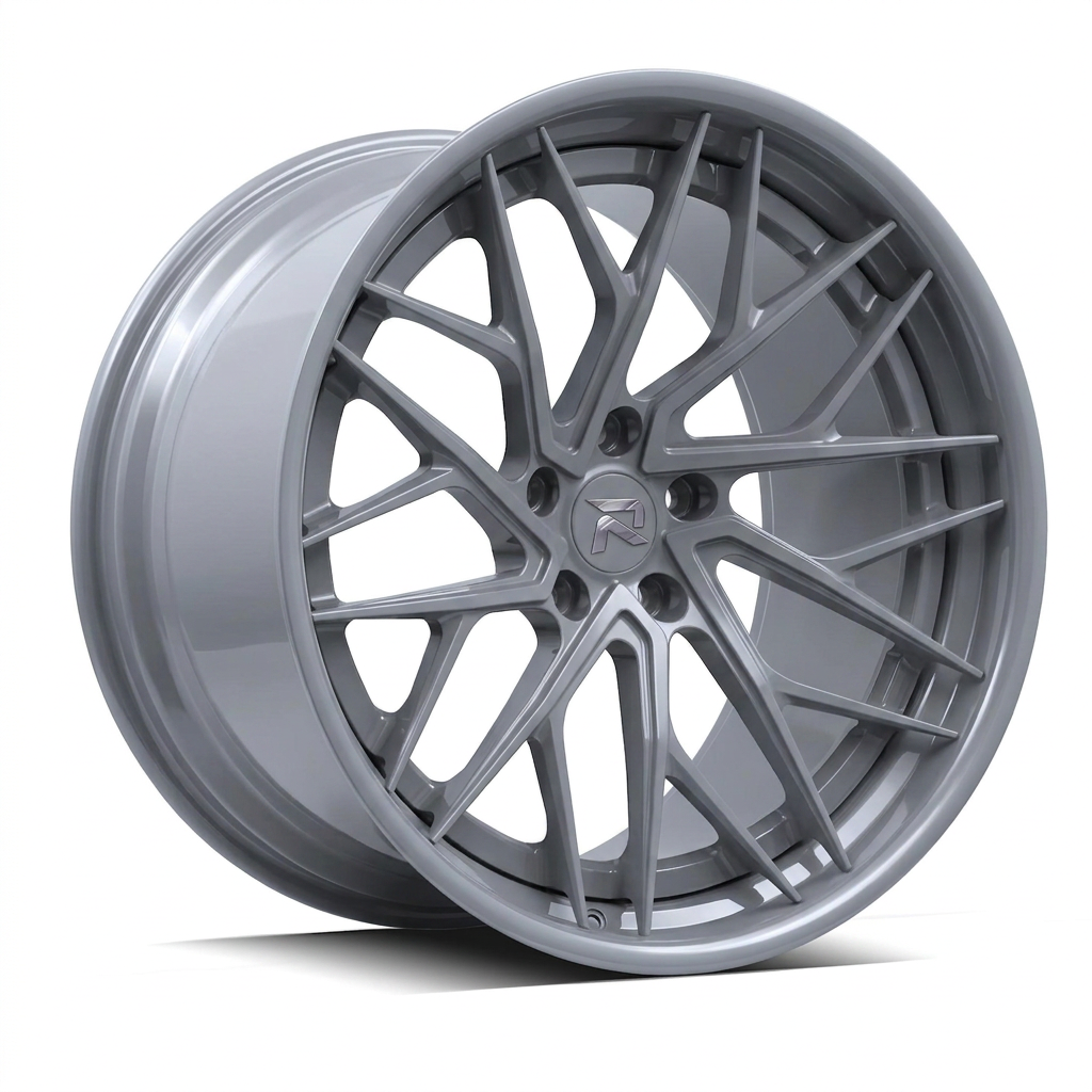 RZR XCIII forged wheel — Gloss Nardo Grey