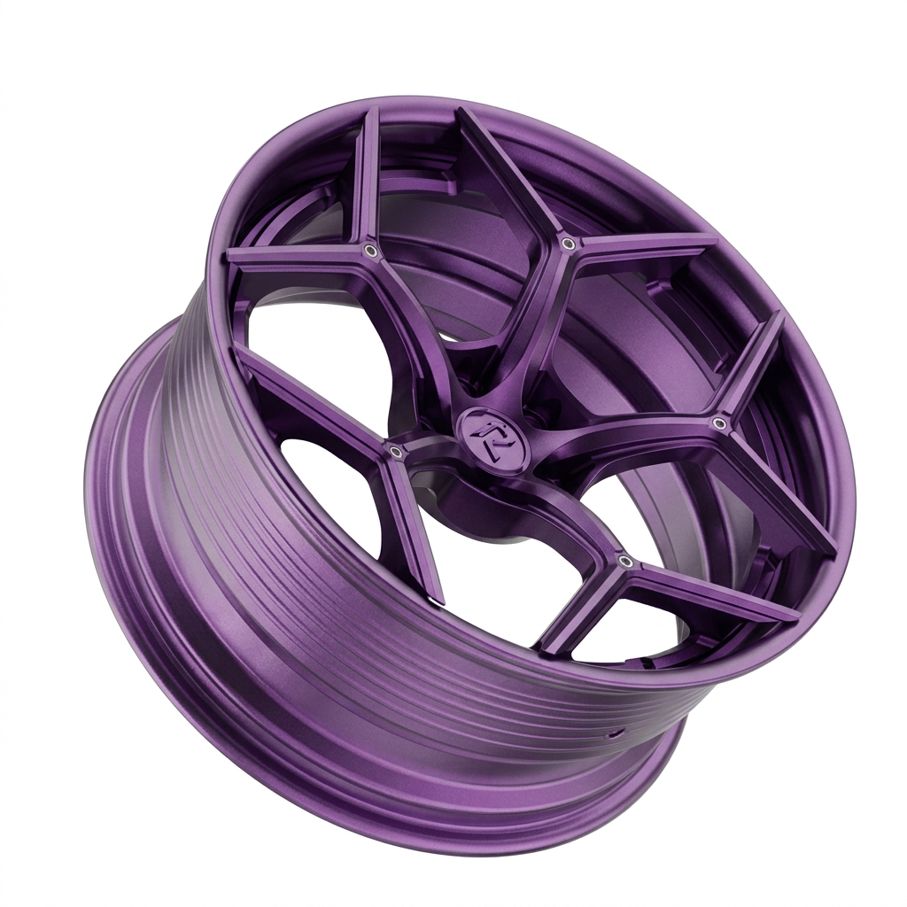 RZR LXI forged wheel — Satin Purple Metallic