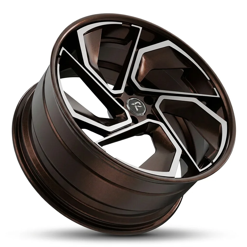 RZR X forged wheel — Gloss Bronze / Machined Face