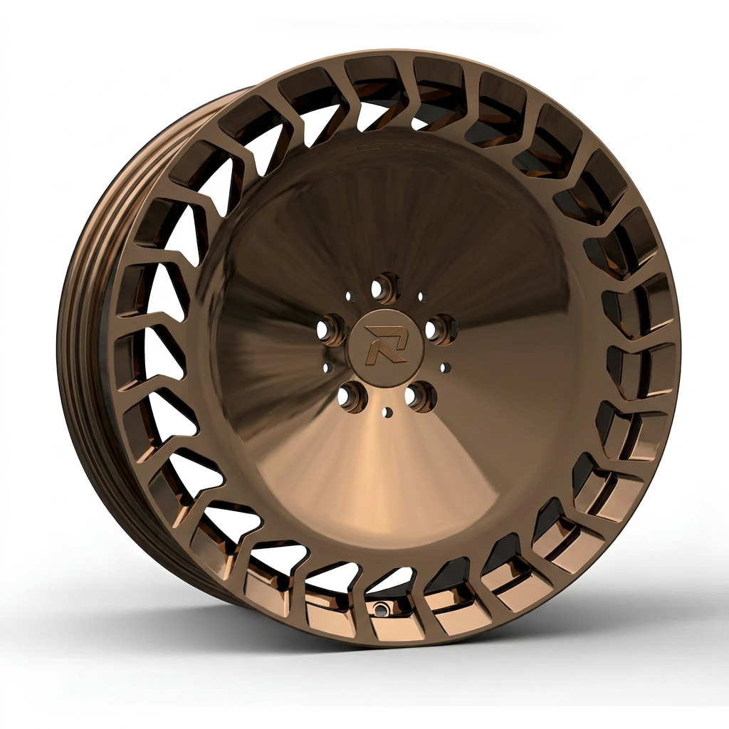 RZR CCIII forged wheel — Tinted Bronze Chrome