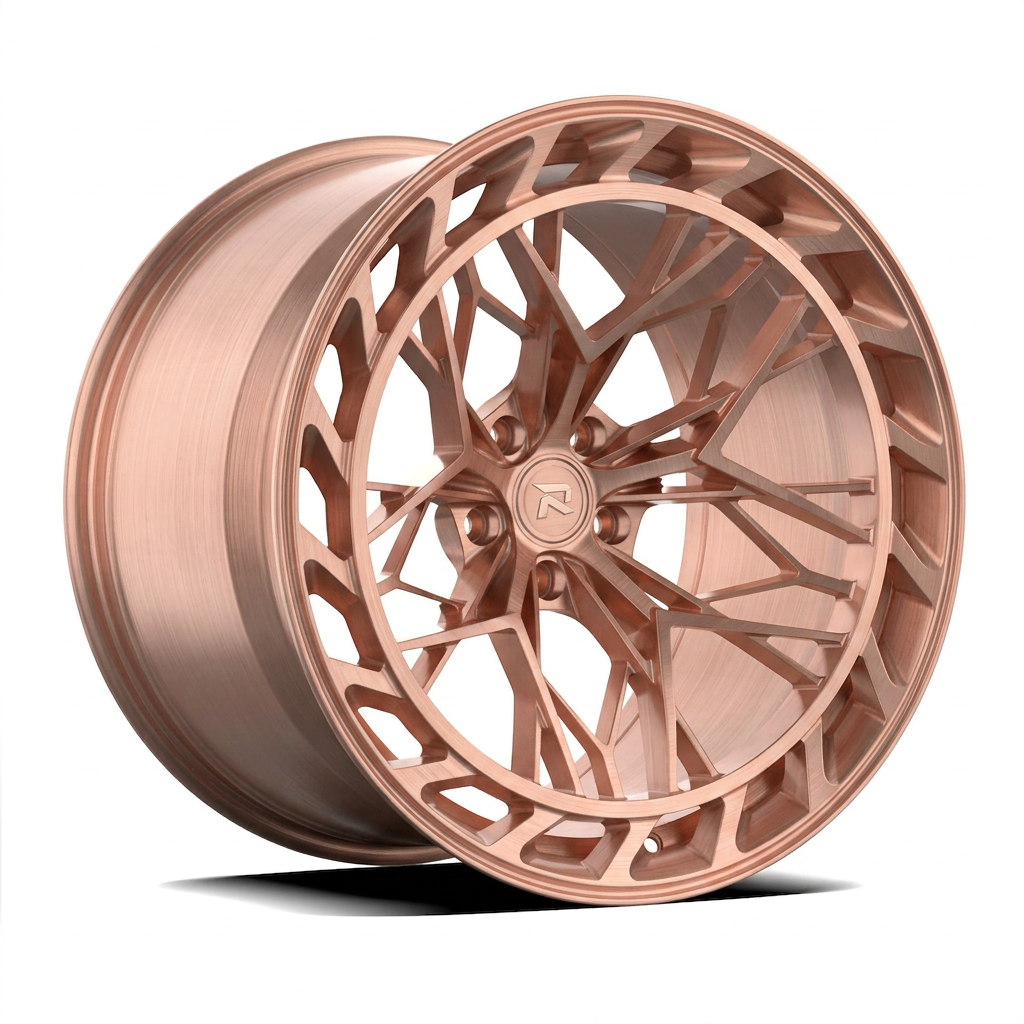 RZR CLXIX forged wheel — Brushed Rose Gold