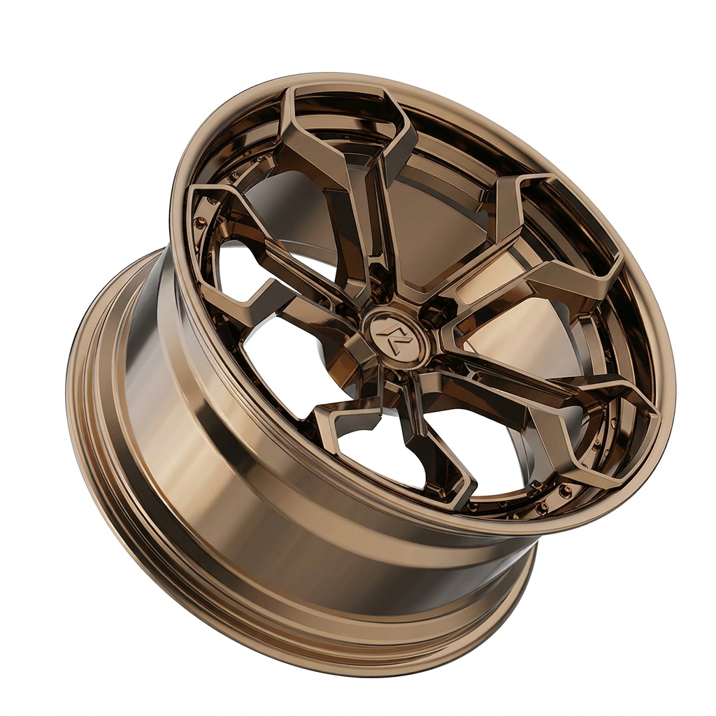 RZR LX forged wheel — Tinted Bronze Chrome