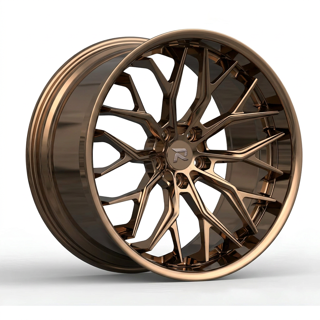 RZR CXCVI forged wheel — Tinted Bronze Chrome