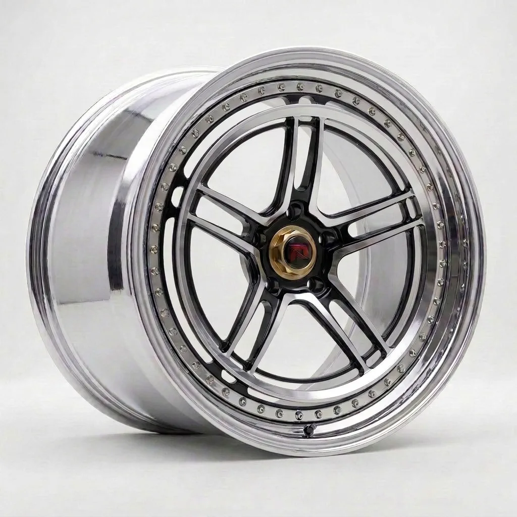 RZR LVII bespoke finish — Gloss Black / Polished Lip