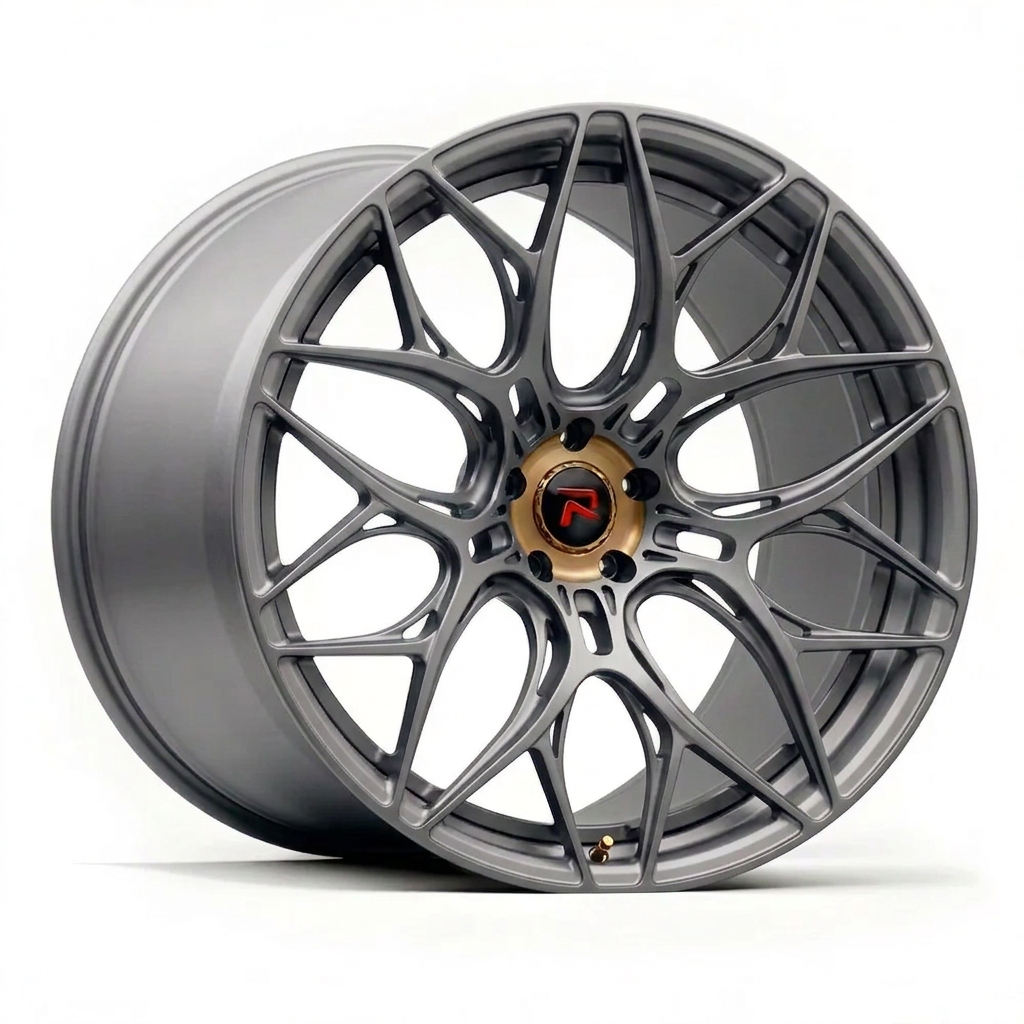 RZR LIV forged wheel — Satin Gunmetal