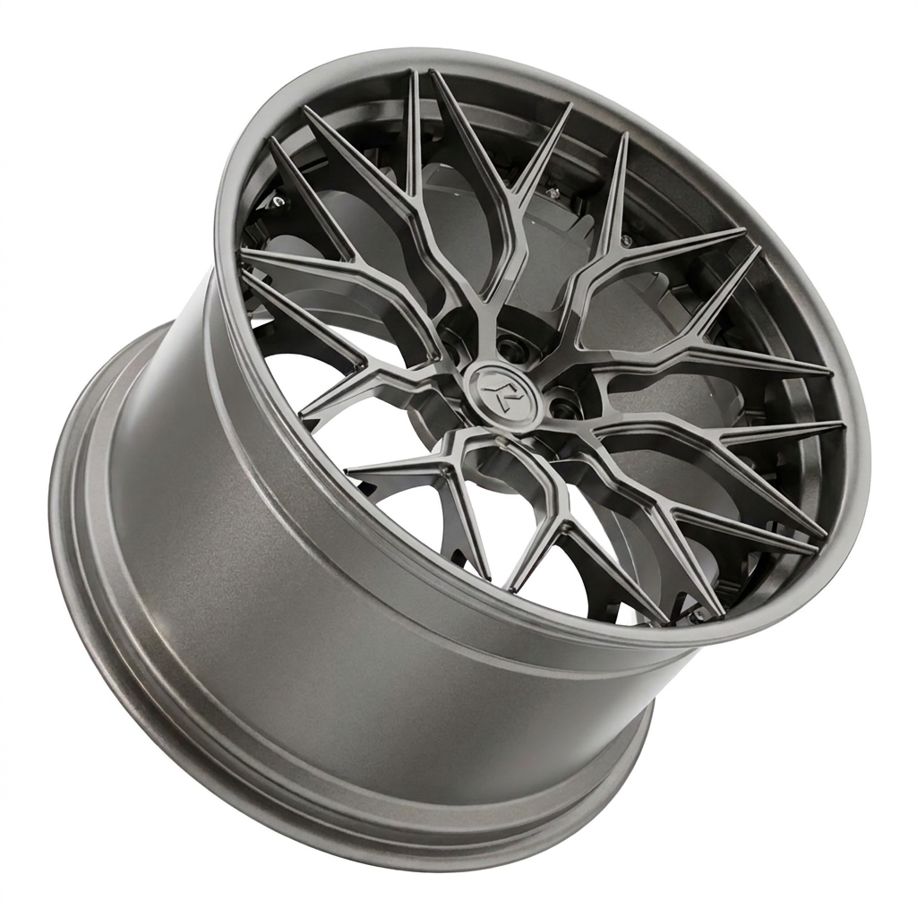 RZR I forged wheel — Satin Gunmetal