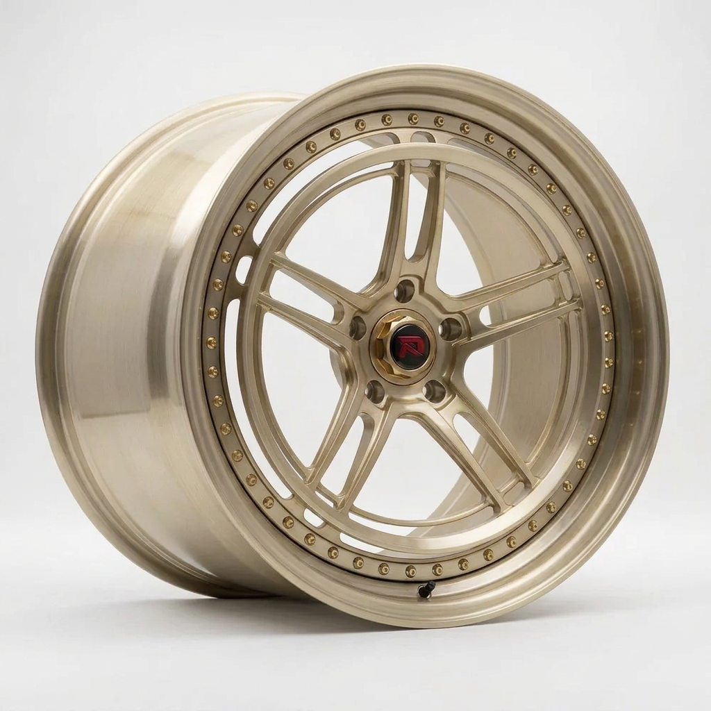 RZR LVII bespoke finish — Brushed Champagne Gold