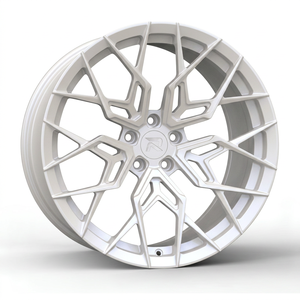 RZR CLXXI forged wheel — Satin White Pearl