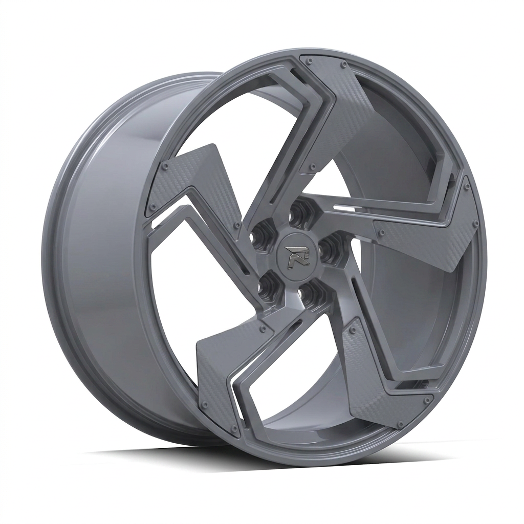 RZR CXXIV forged wheel — Gloss Nardo Grey