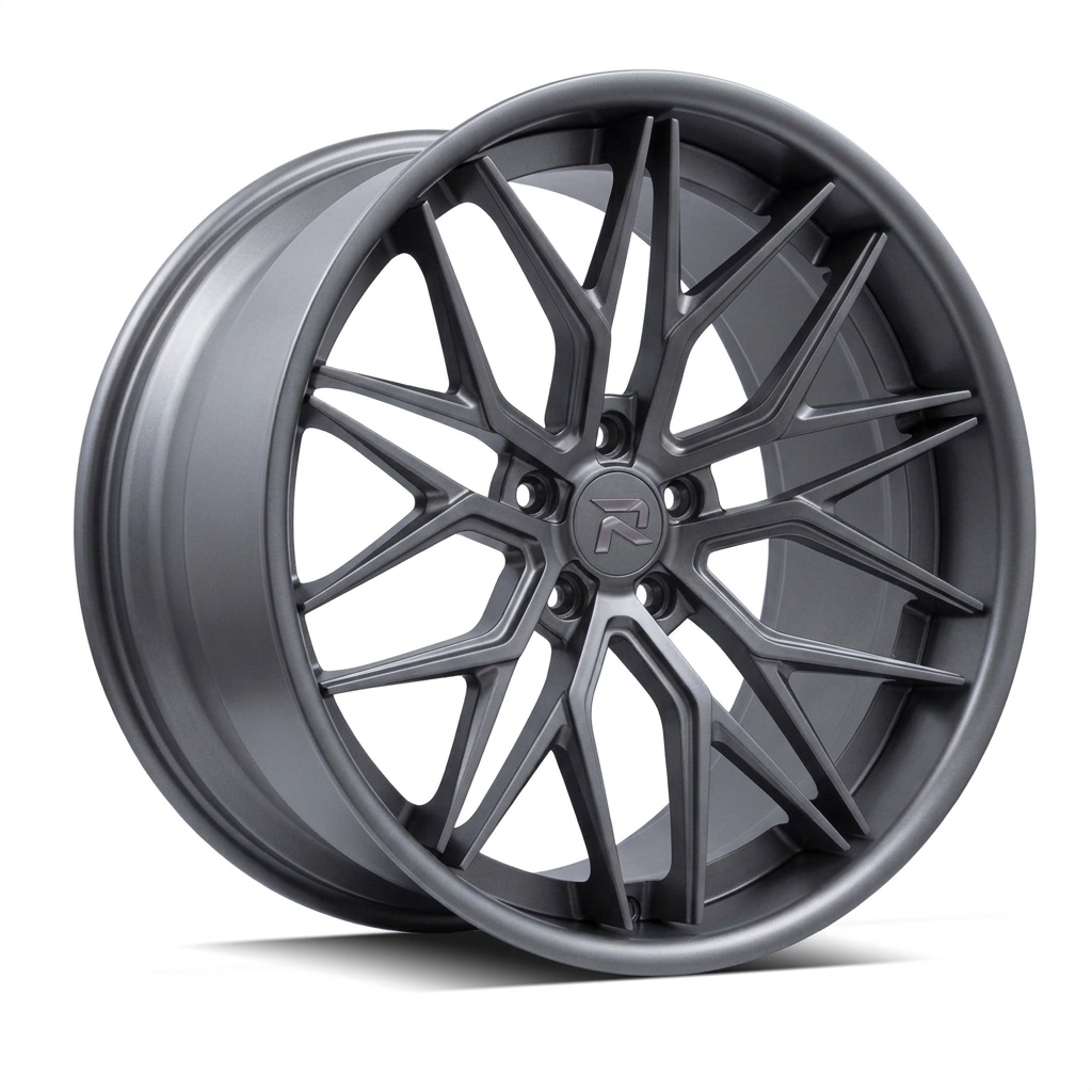 RZR XCV forged wheel — Satin Gunmetal