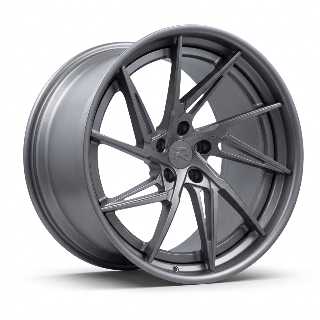 RZR XCIX forged wheel — Satin Gunmetal