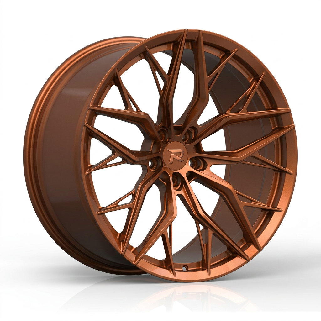 RZR CLXV forged wheel — Metallic Copper Bronze