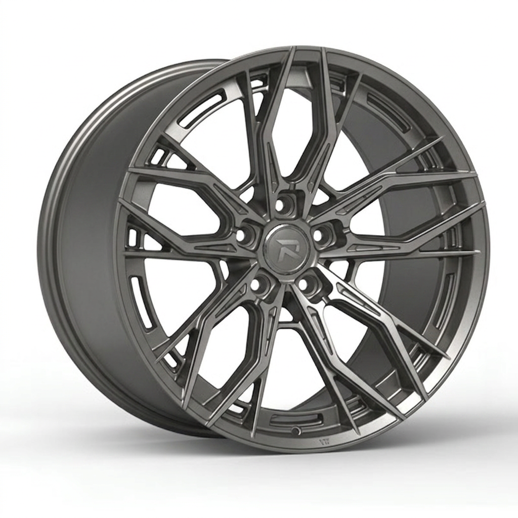 RZR CXXXV forged wheel — Satin Gunmetal