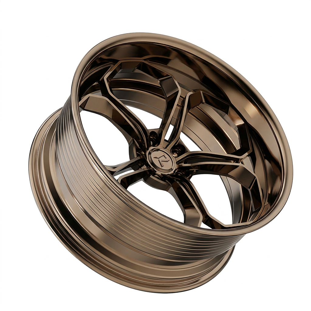 RZR LXIV forged wheel — Tinted Bronze Chrome