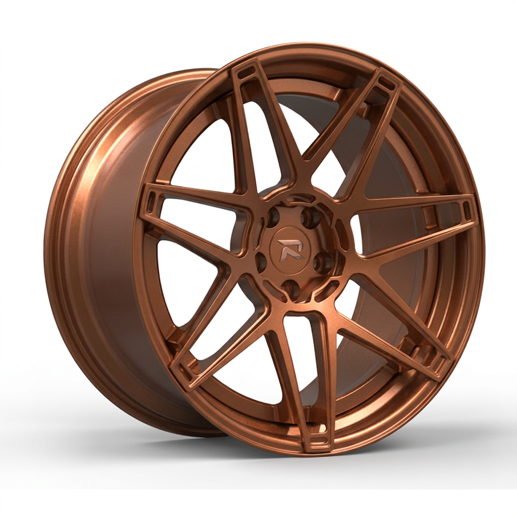 RZR CLXIV forged wheel — Metallic Copper Bronze