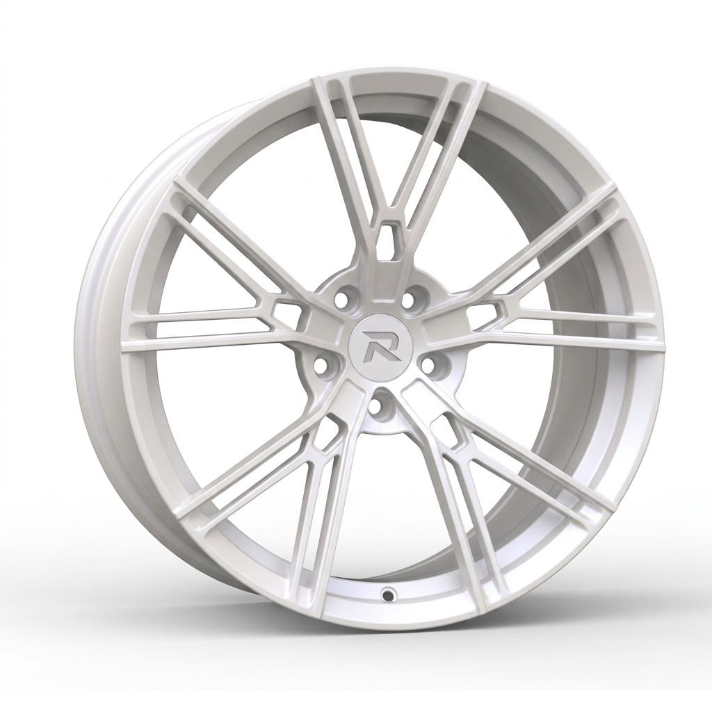 RZR CXC forged wheel — Satin White Pearl