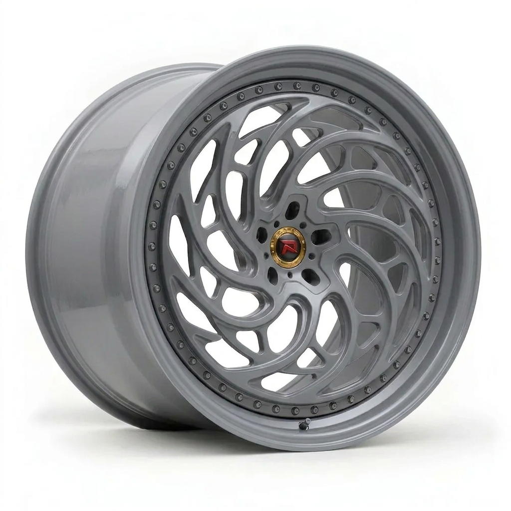 RZR XXVIII forged wheel — Gloss Nardo Grey