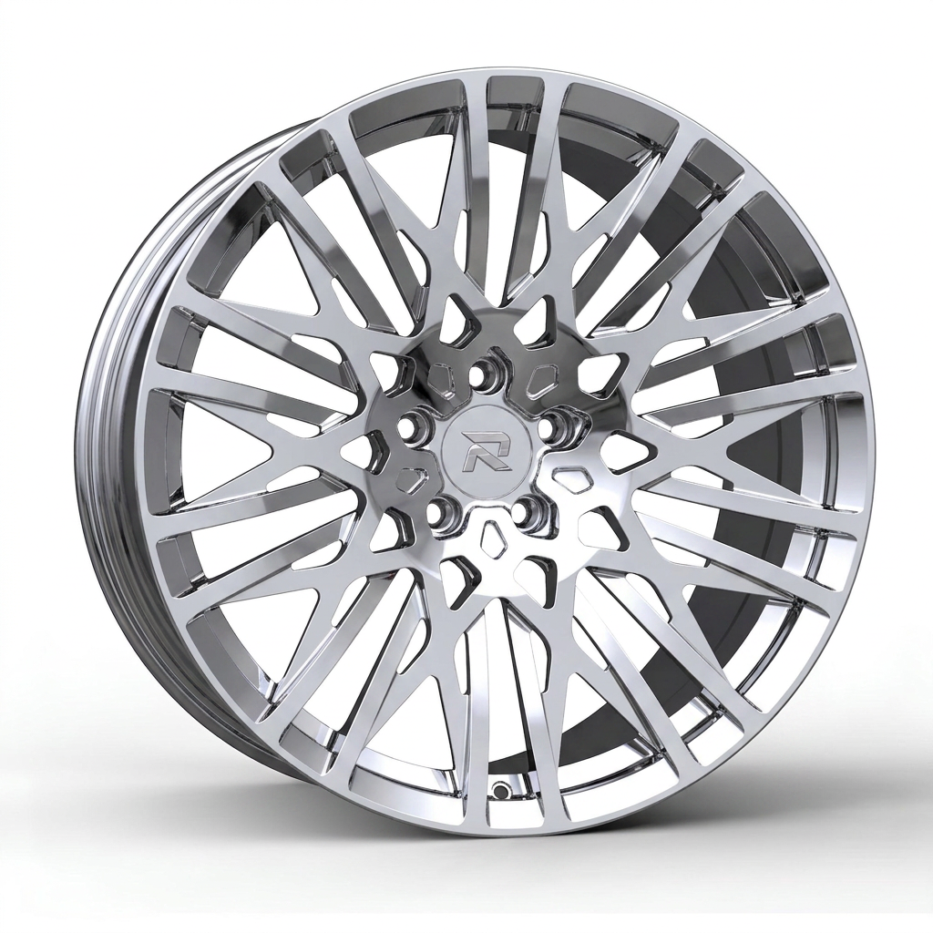 RZR CCVI forged wheel — Full Polished Chrome