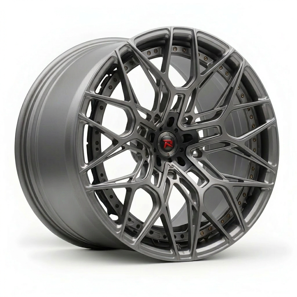 RZR XX forged wheel — Satin Gunmetal