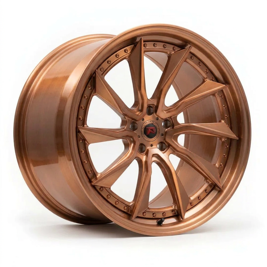 RZR LVIII forged wheel — Metallic Copper Bronze
