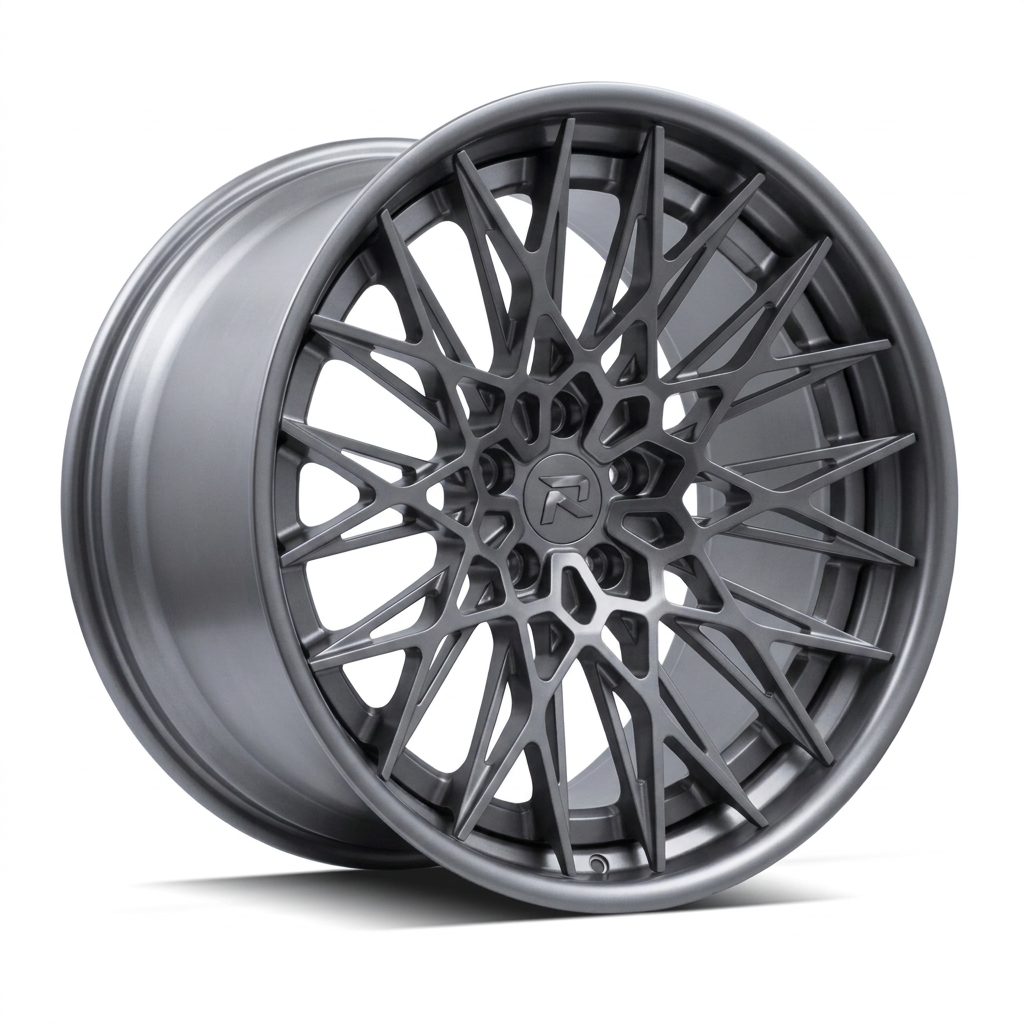 RZR CI forged wheel — Satin Gunmetal