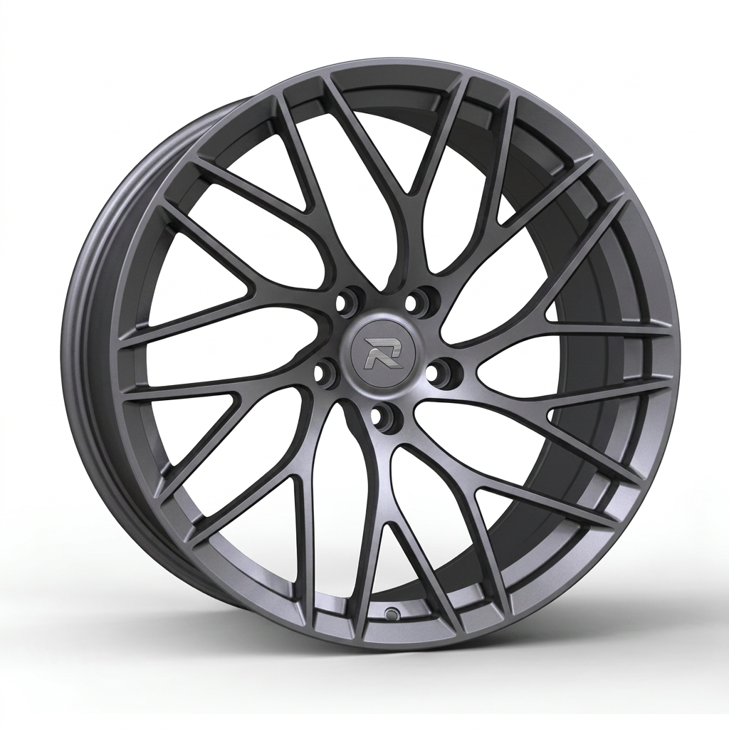 RZR CXIV forged wheel — Satin Gunmetal