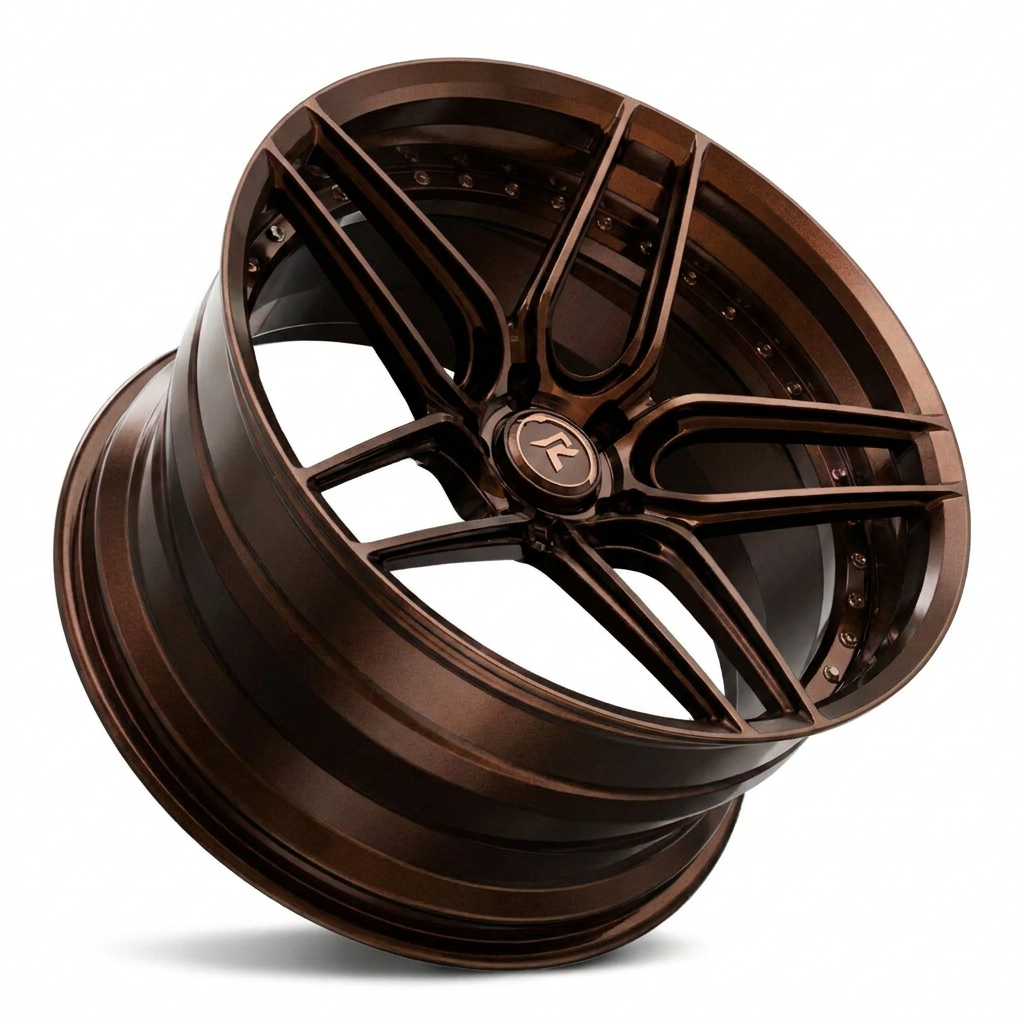 RZR IV forged wheel — Gloss Bronze