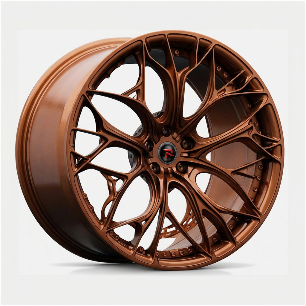 RZR XXI forged wheel — Metallic Copper Bronze