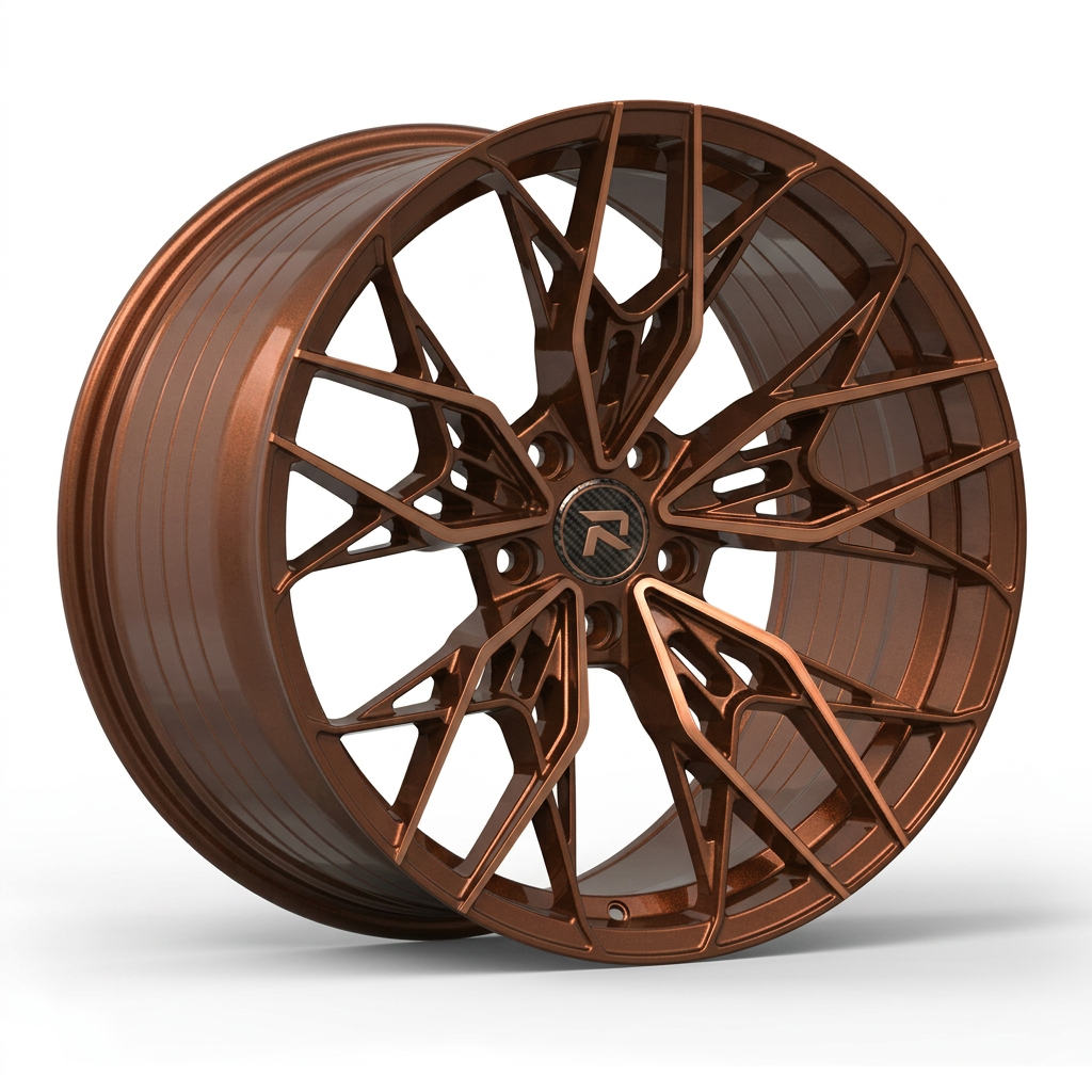 RZR CXXXVII forged wheel — Metallic Copper Bronze